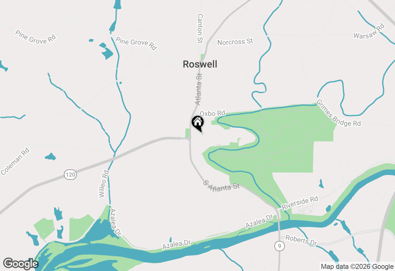 Map of 225 Founders Mill Court, Roswell, GA 30075