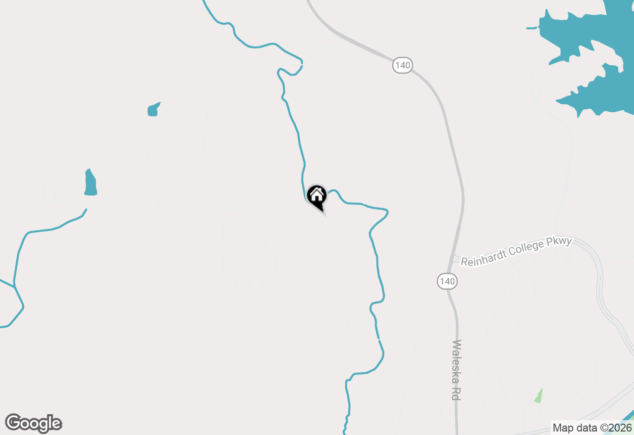 Map of 137 Hidden Trail Court, Canton, GA 30114