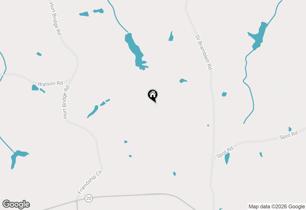Map of 2635 Yellowstone Farm Drive, Cumming, GA 30028