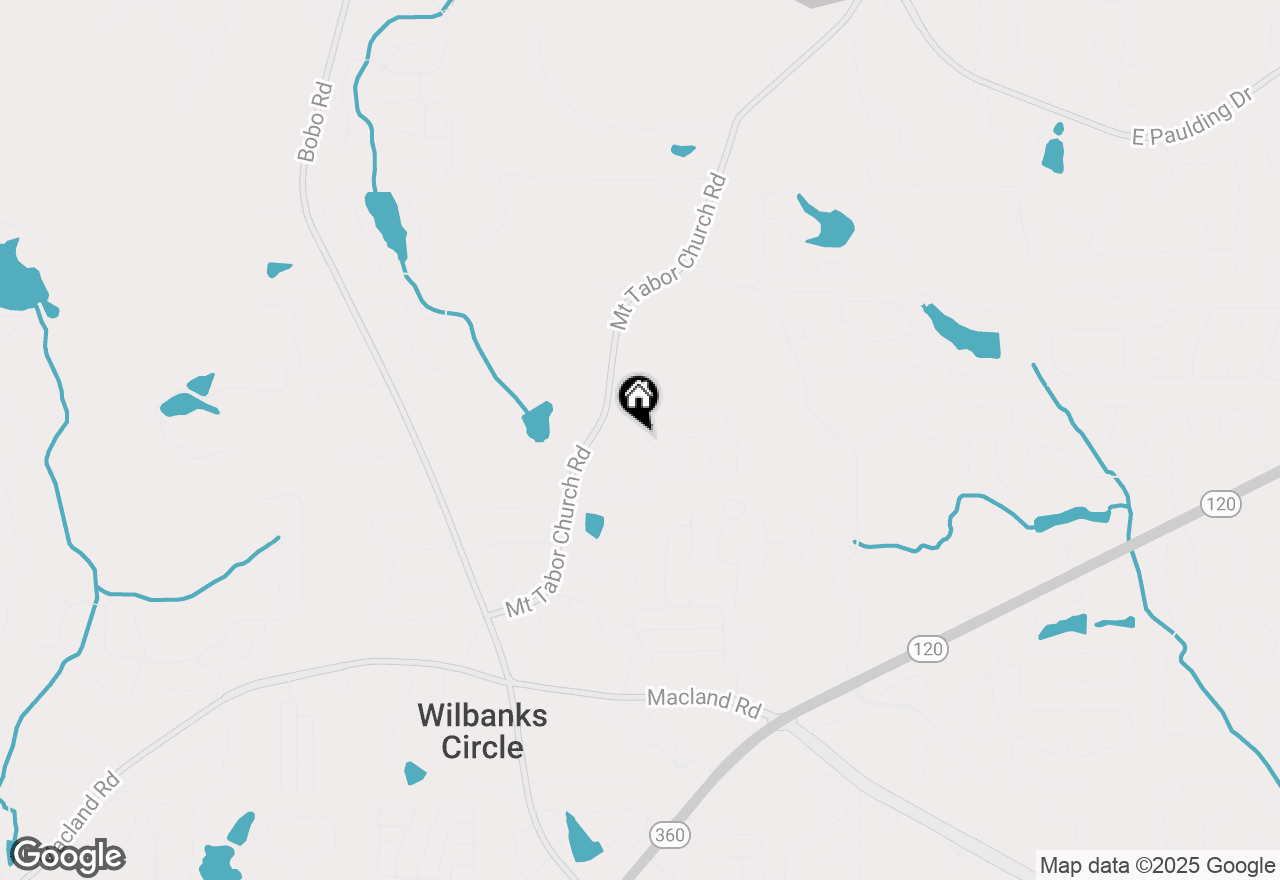 Map of 90 Cantrell Drive, Dallas, GA 30157