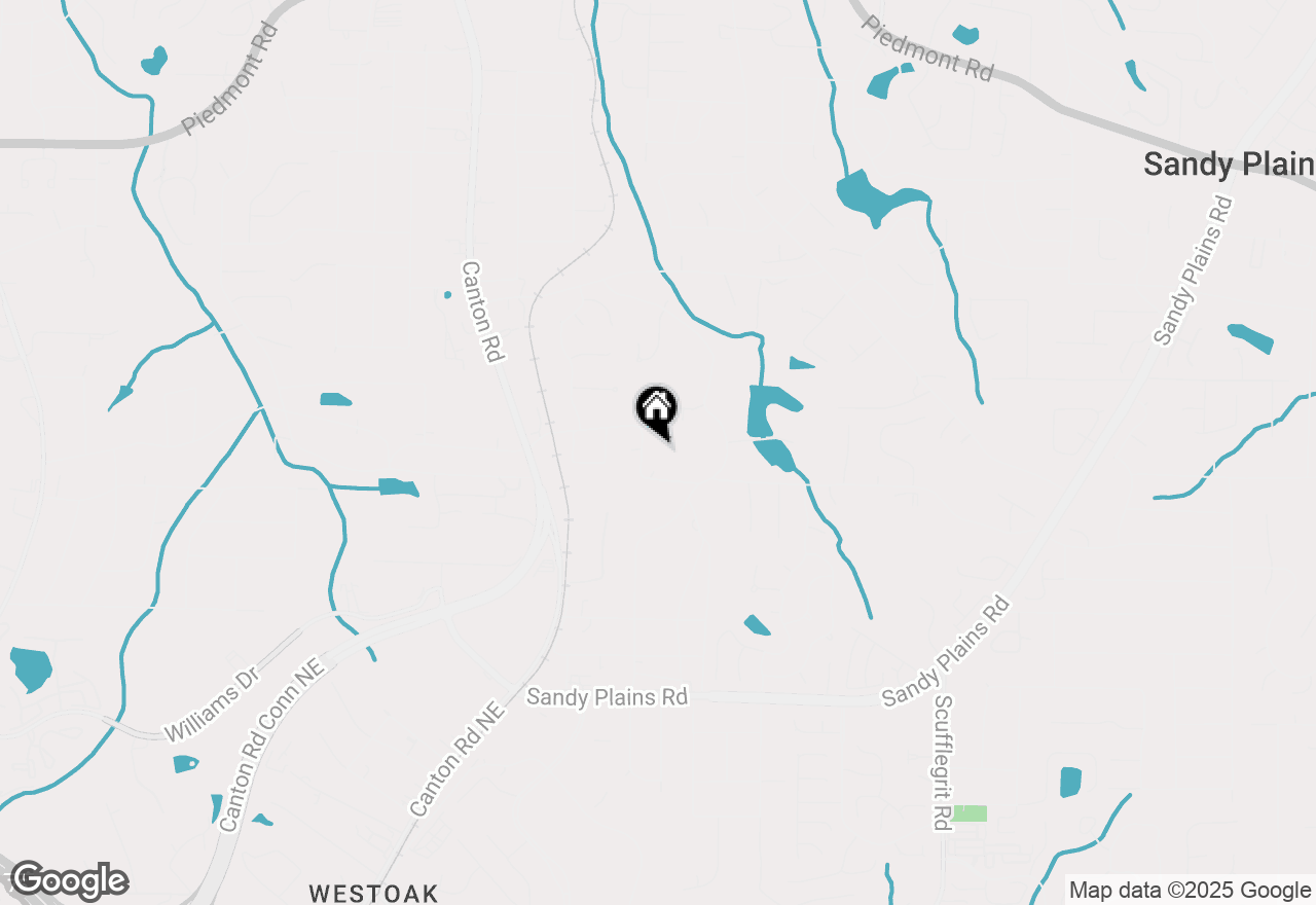 Map of 1107 Powell Wright Road, Marietta, GA 30066