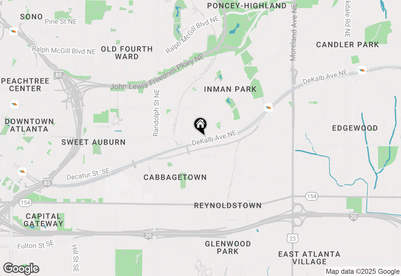 Map of 774 Inman Mews Drive Ne, Atlanta, GA 30307