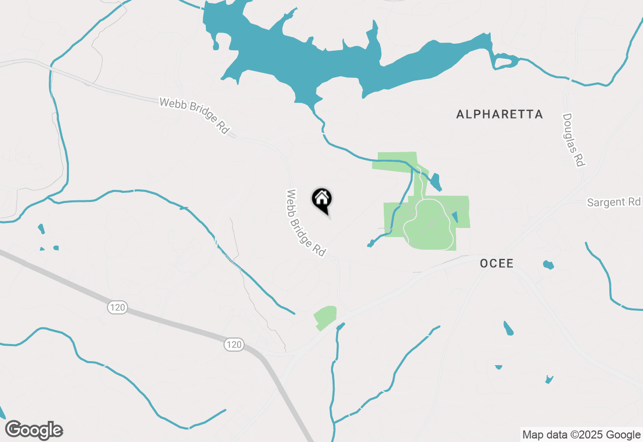 Map of 1620 Silverleaf Way, Alpharetta, GA 30005