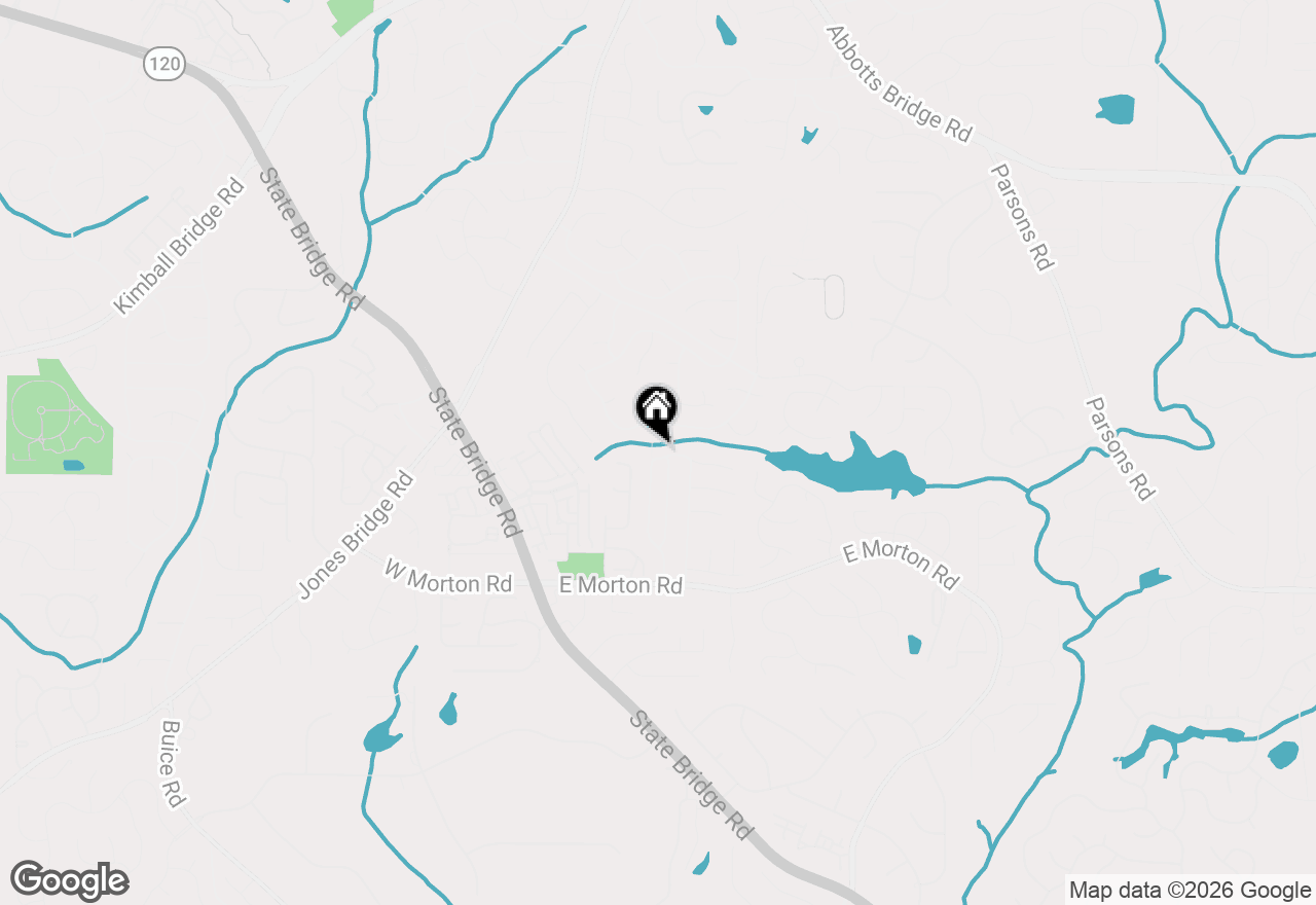 Map of 4800 Streamside Drive, Johns Creek, GA 30022