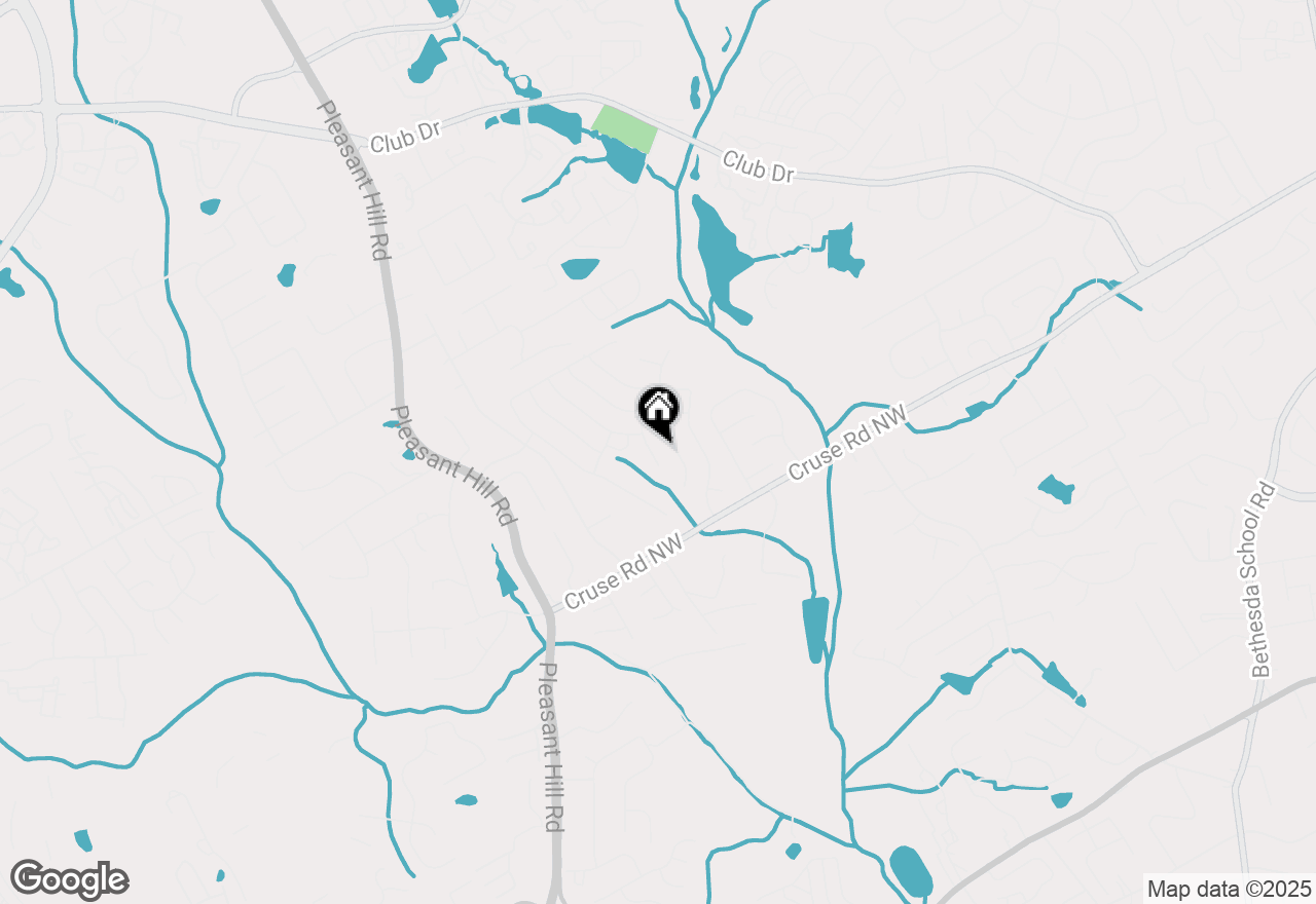 Map of 3360 Tybee Island Cove, Lawrenceville, GA 30044