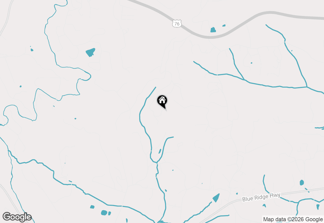 Map of 8 Hawks Nest Road, Blairsville, GA 30512