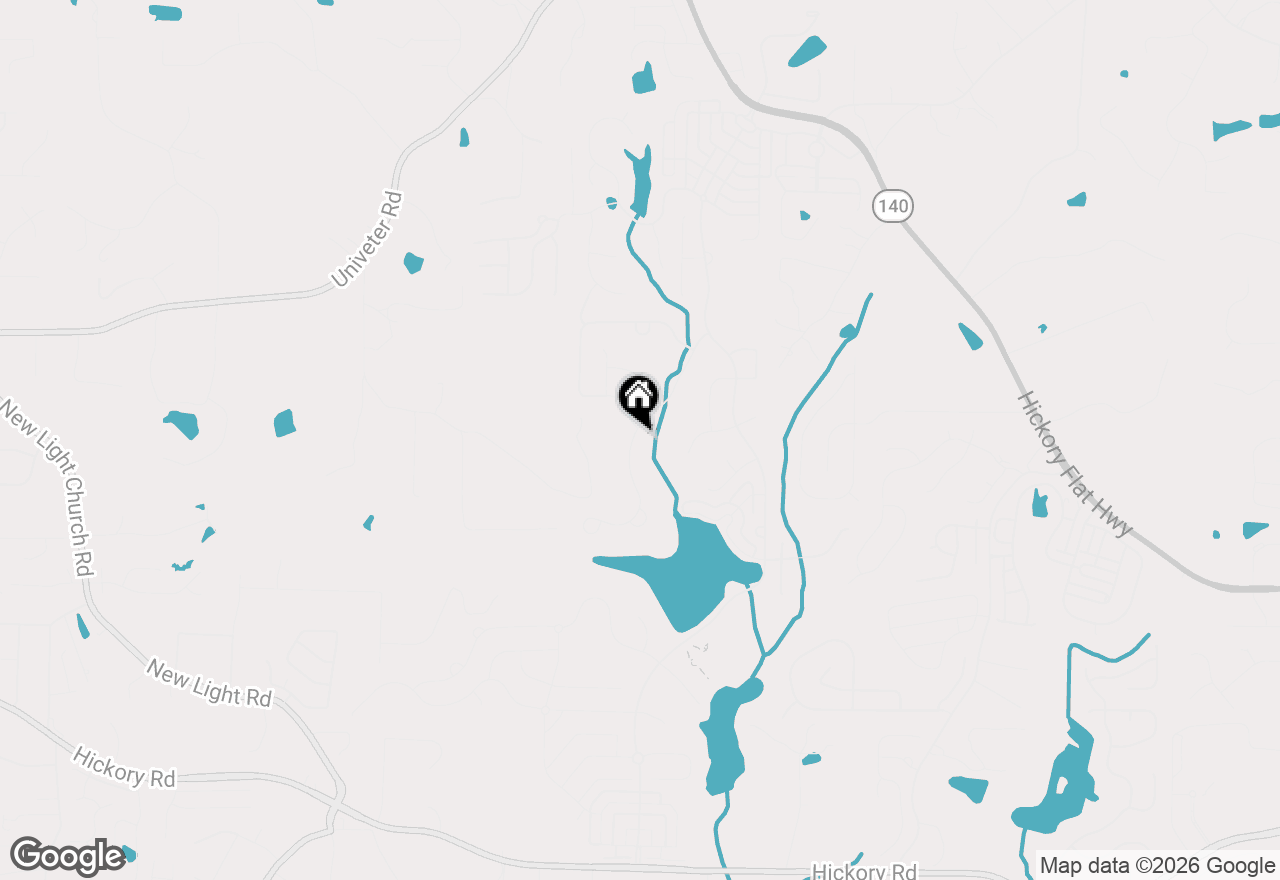 Map of 309 Peninsula Point, Canton, GA 30115