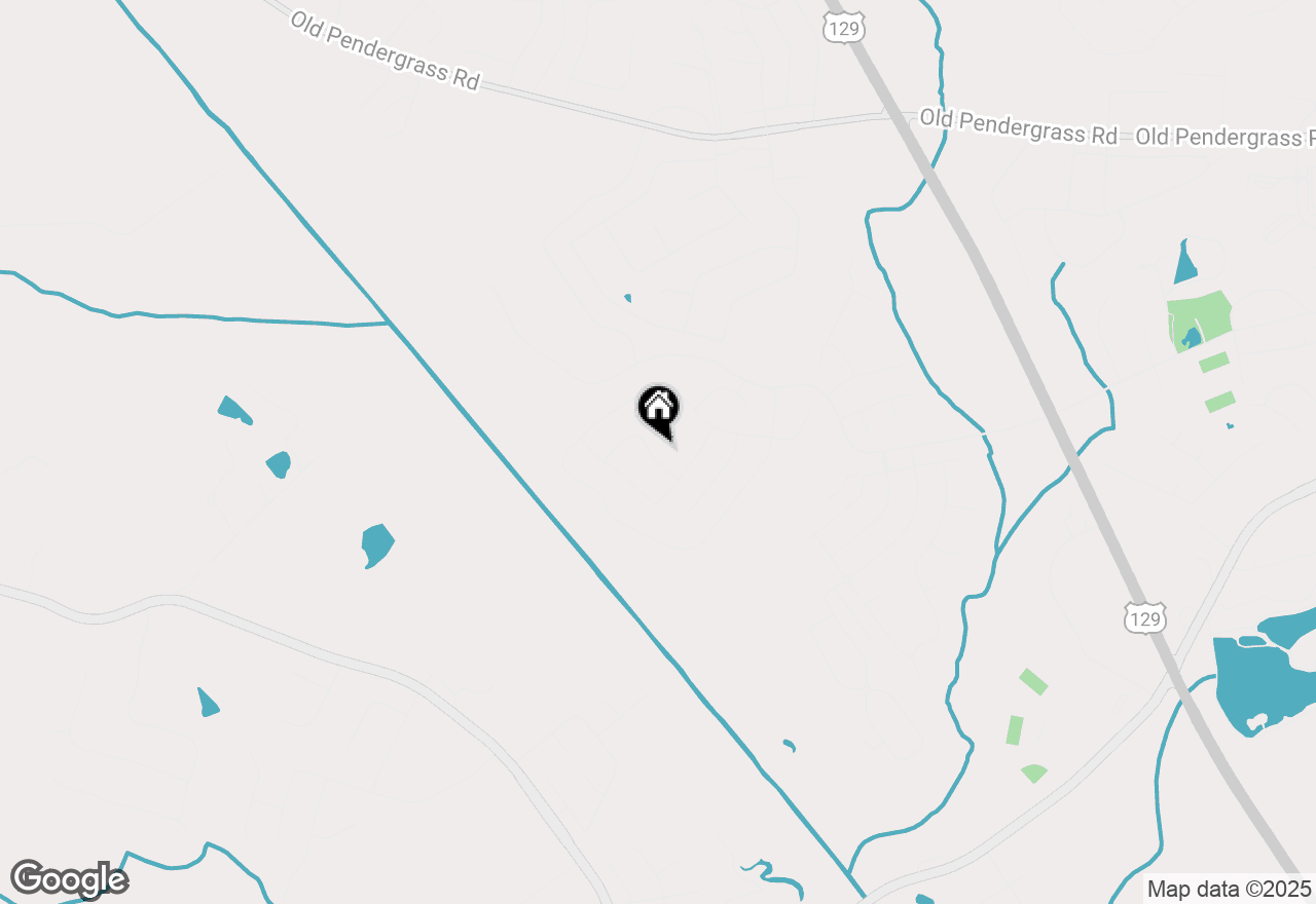 Map of 2230 Savannah Drive, Jefferson, GA 30549