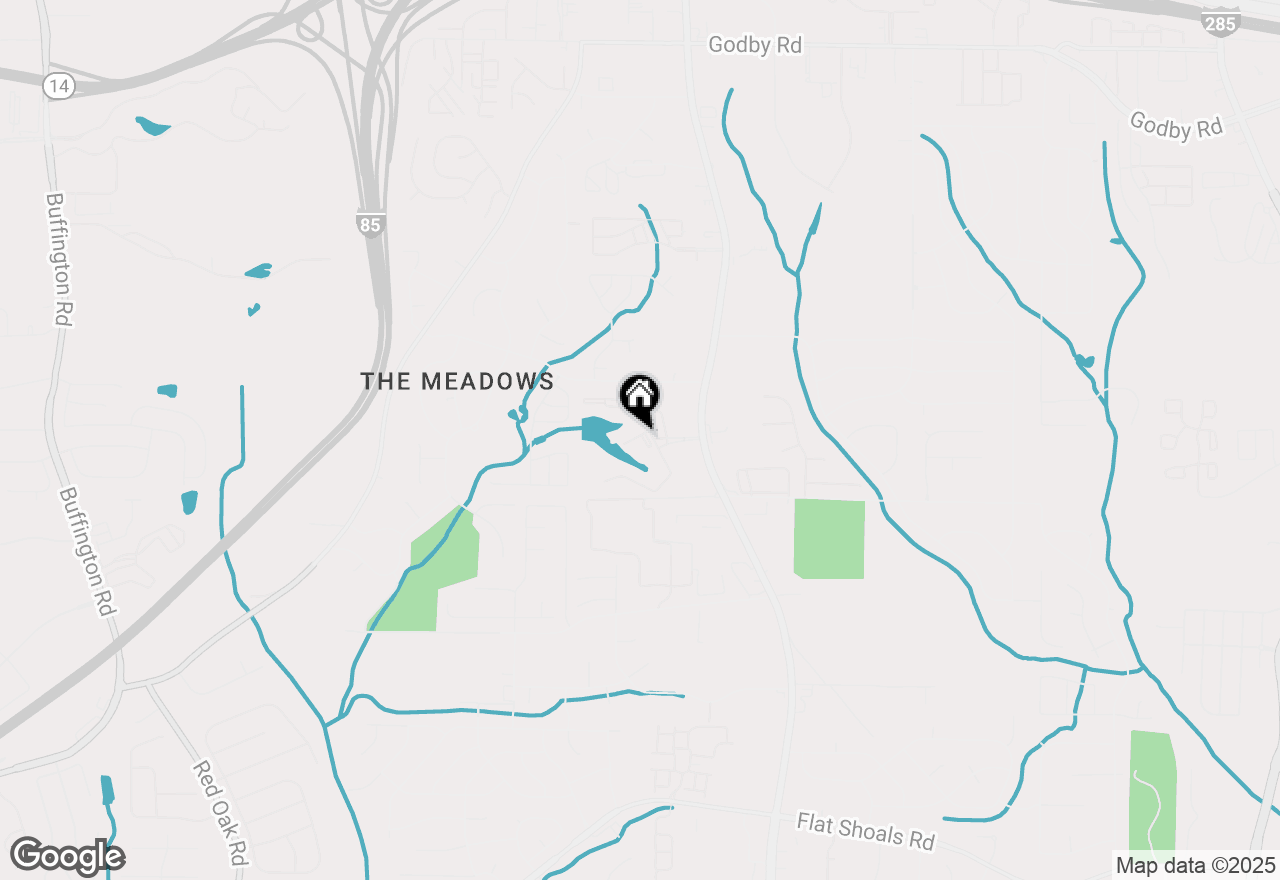 Map of 115 Camelot Drive, Atlanta, GA 30349