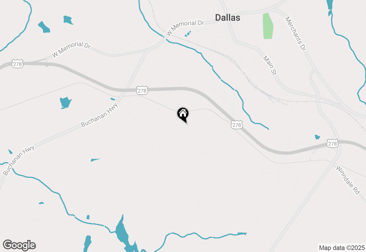 Map of 137 St Ann Circle, Dallas, GA 30157
