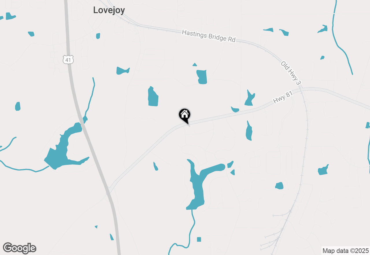 Map of 3945 Highway 81 W, Hampton, GA 30228