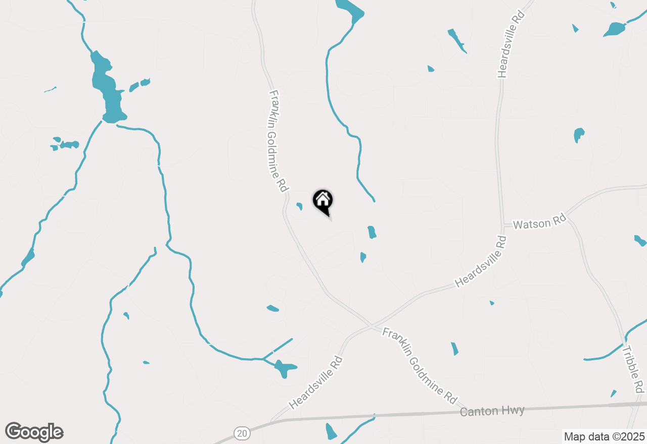 Map of 5490 Franklin Goldmine Road, Cumming, GA 30028