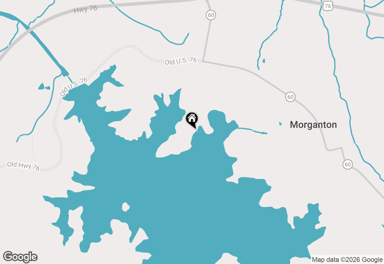 Map of 671 Adra Road, Morganton, GA 30560