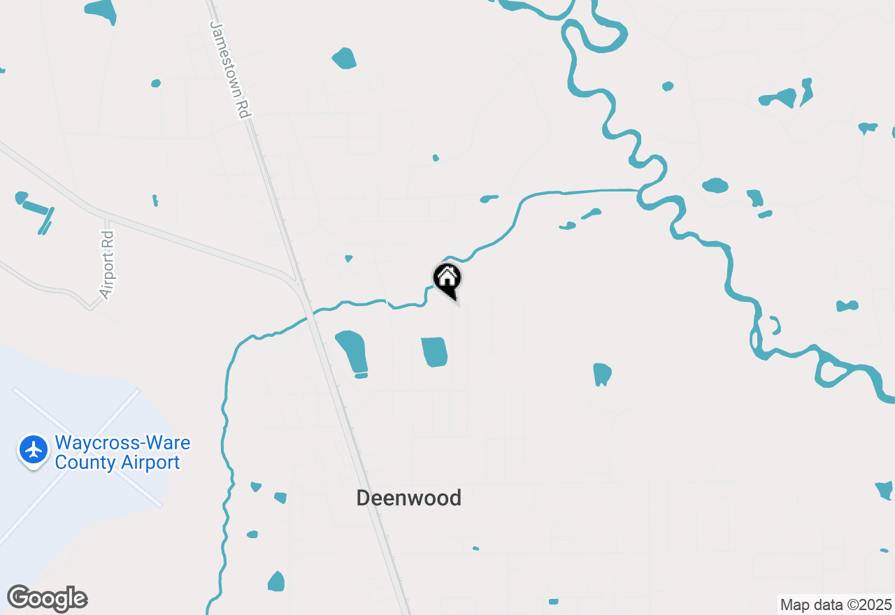 Map of 2623 Winchester Road, Waycross, GA 31501