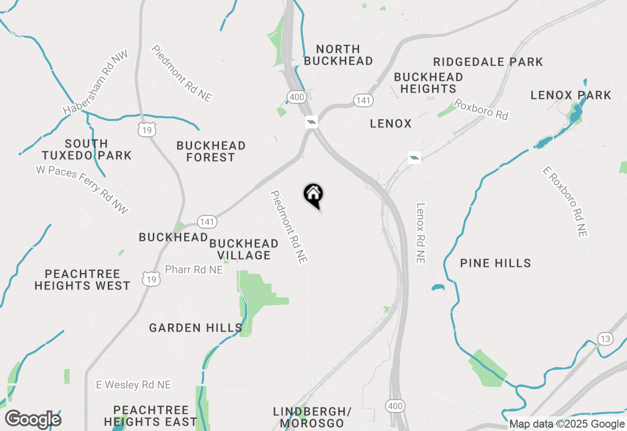 Map of 91 Park Ne, Atlanta, GA 30305