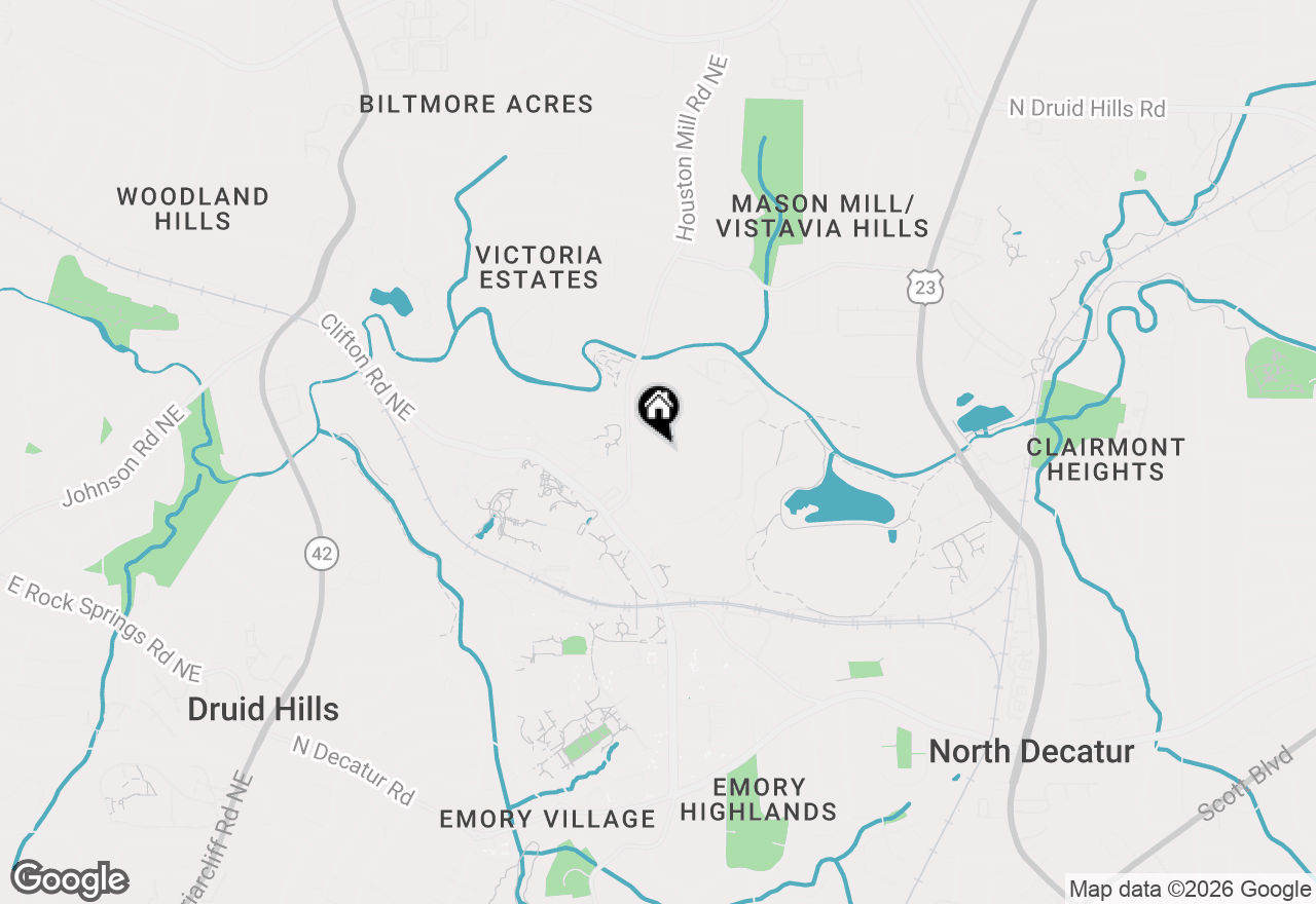 Map of 765 Houston Mill Road Ne #3, Atlanta, GA 30329