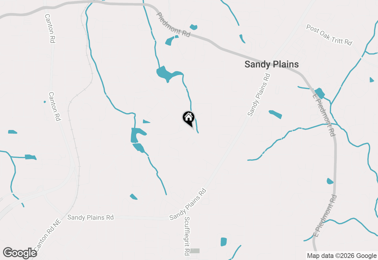 Map of 2280 Morgan Road Ne, Marietta, GA 30066