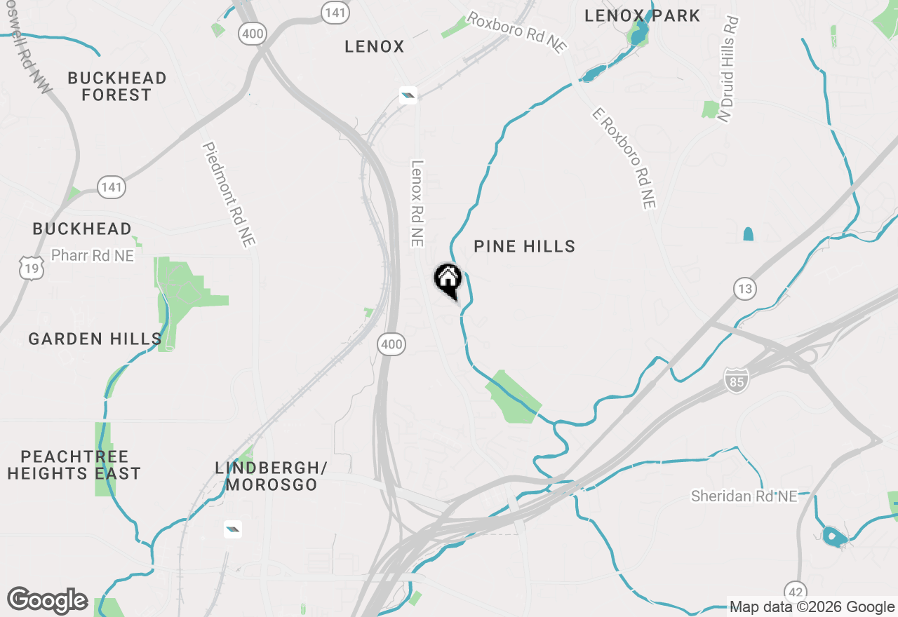 Map of 2921 Lenox Road #103, Atlanta, GA 30324