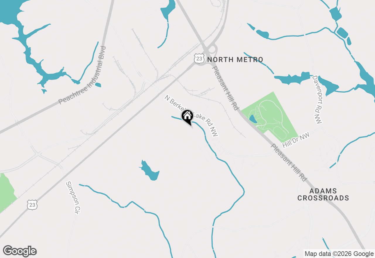Map of 4067 Howell Park Road, Duluth, GA 30096