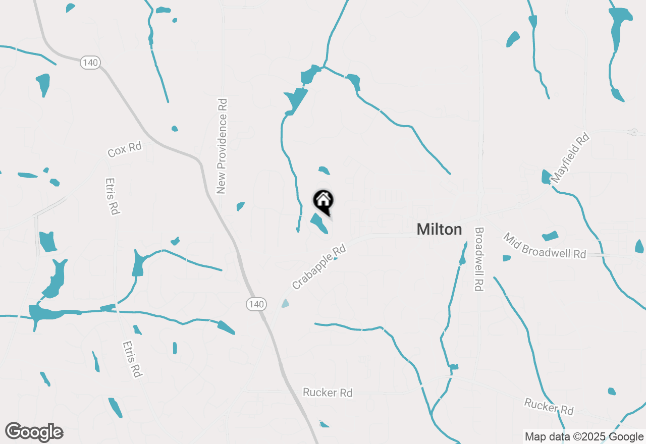 Map of 13125 Morningpark Circle, Milton, GA 30004