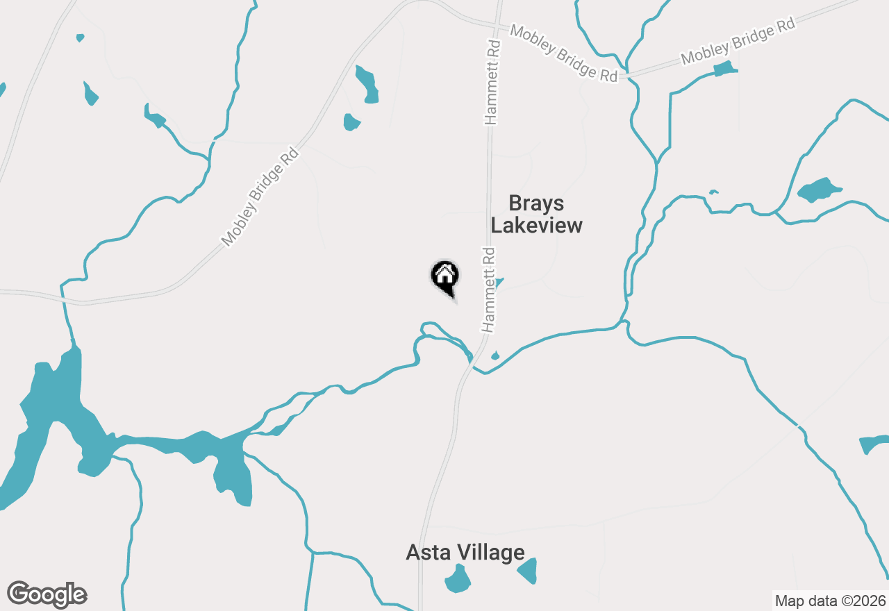 Map of 3315 Hammett Road, Hogansville, GA 30230