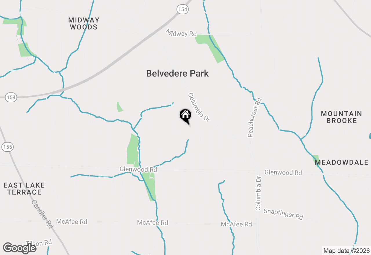 Map of 3562 Birdstone Drive #19, Decatur, GA 30032