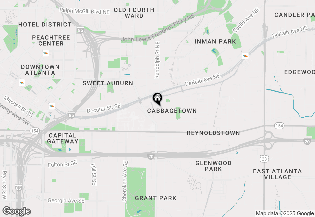 Map of 172 Carroll Street Se #103, Atlanta, GA 30312