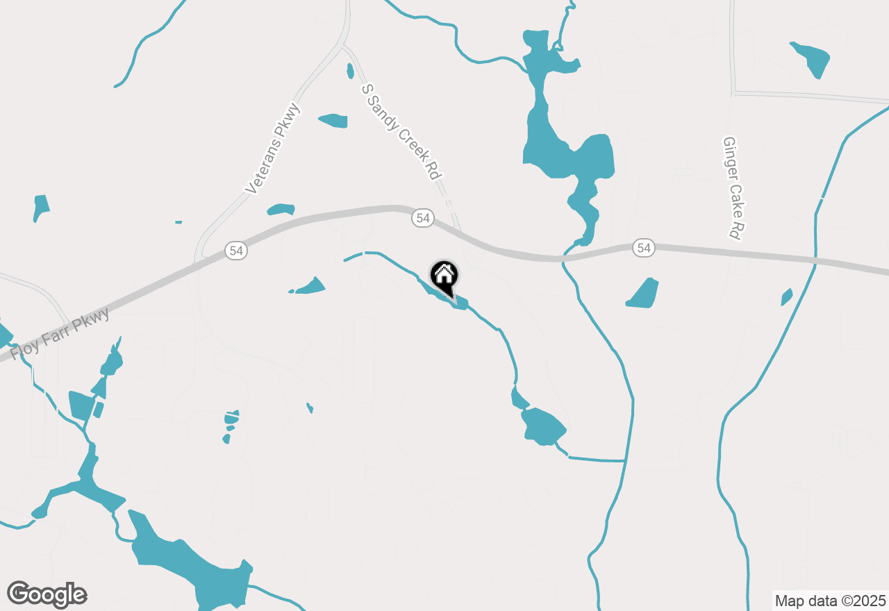 Map of 129 Old Norton Road, Fayetteville, GA 30215