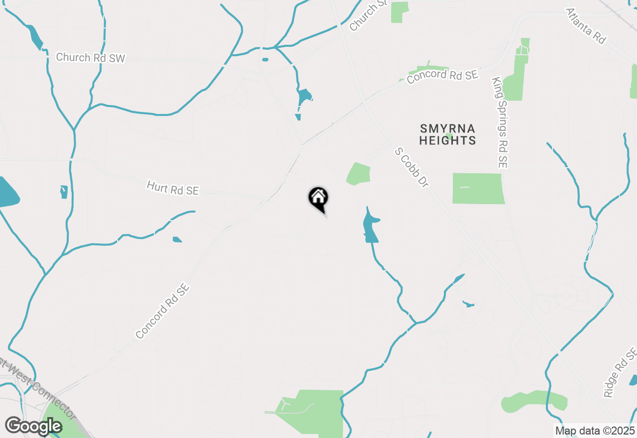 Map of 2212 Austin Lake Drive Se, Smyrna, GA 30082