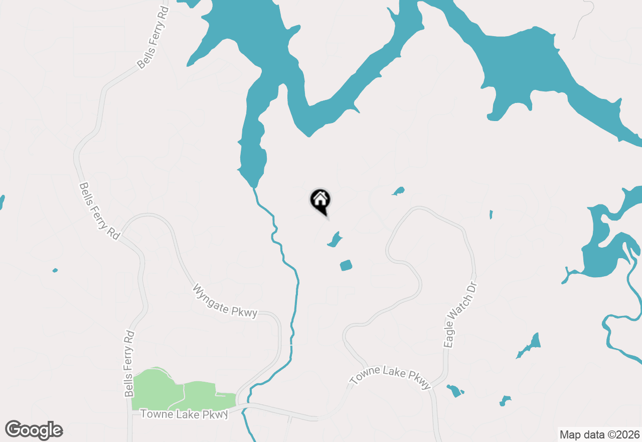 Map of 1420 Olde Forge Lane, Woodstock, GA 30189