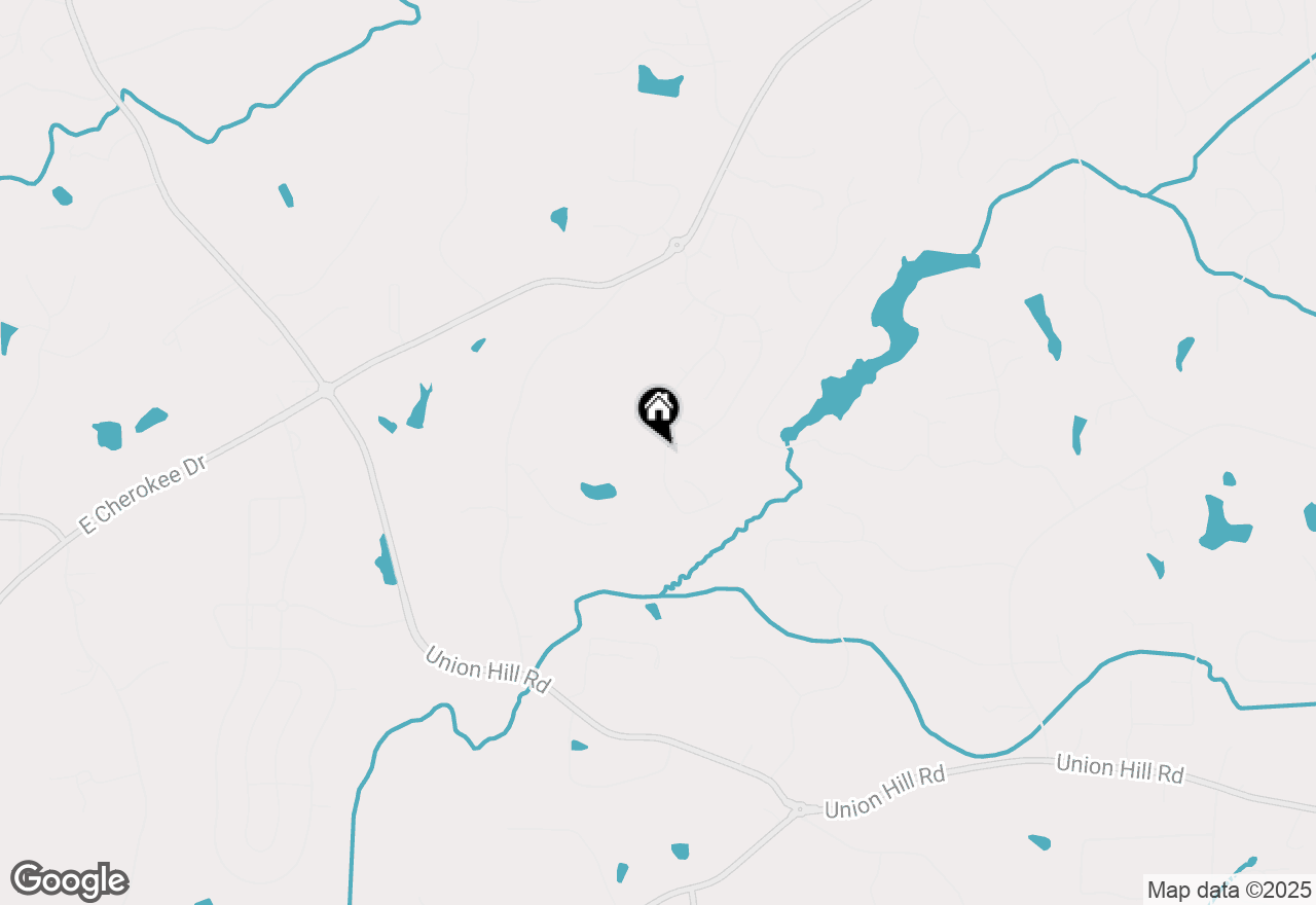 Map of 952 Mill Creek Avenue, Canton, GA 30115