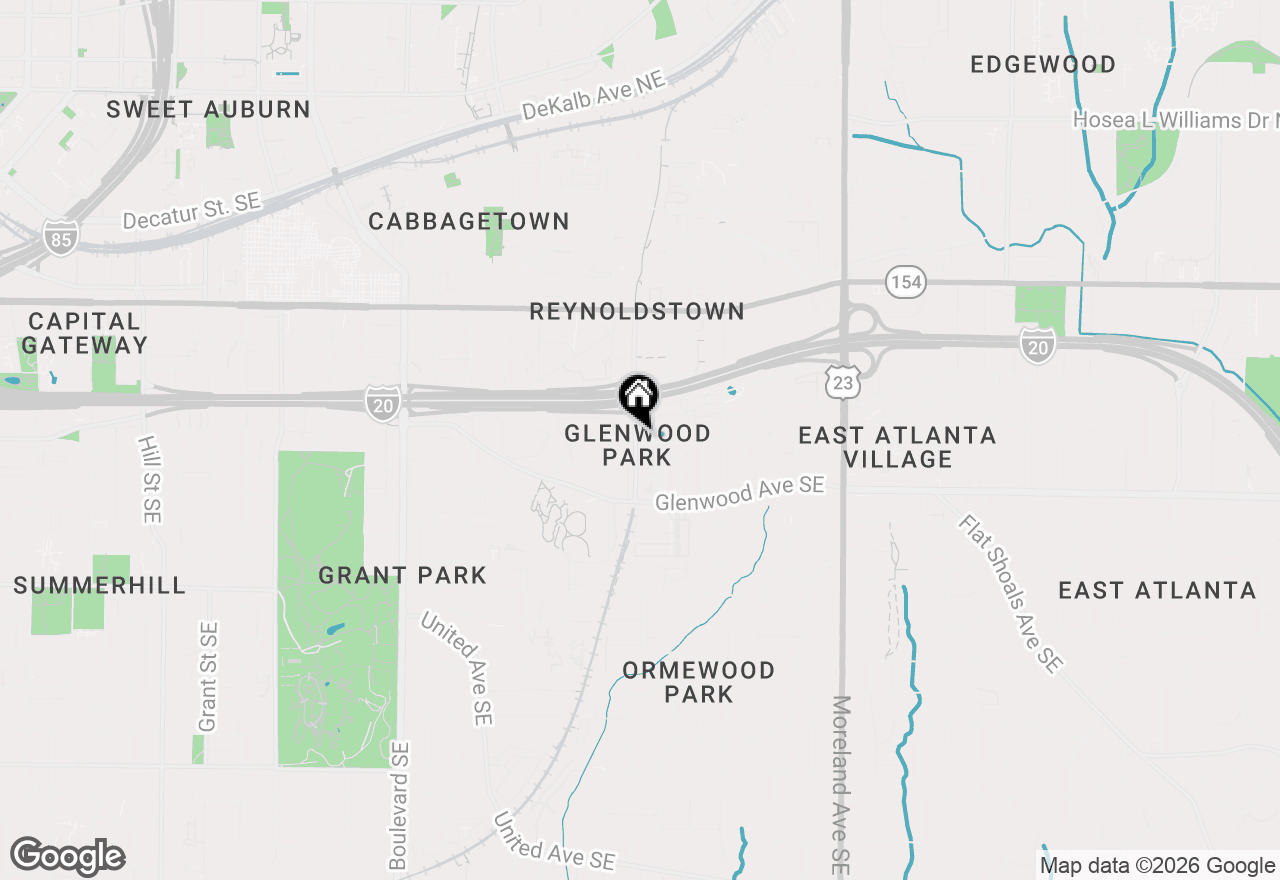Map of 398 Bill Kennedy Way Se, Atlanta, GA 30316