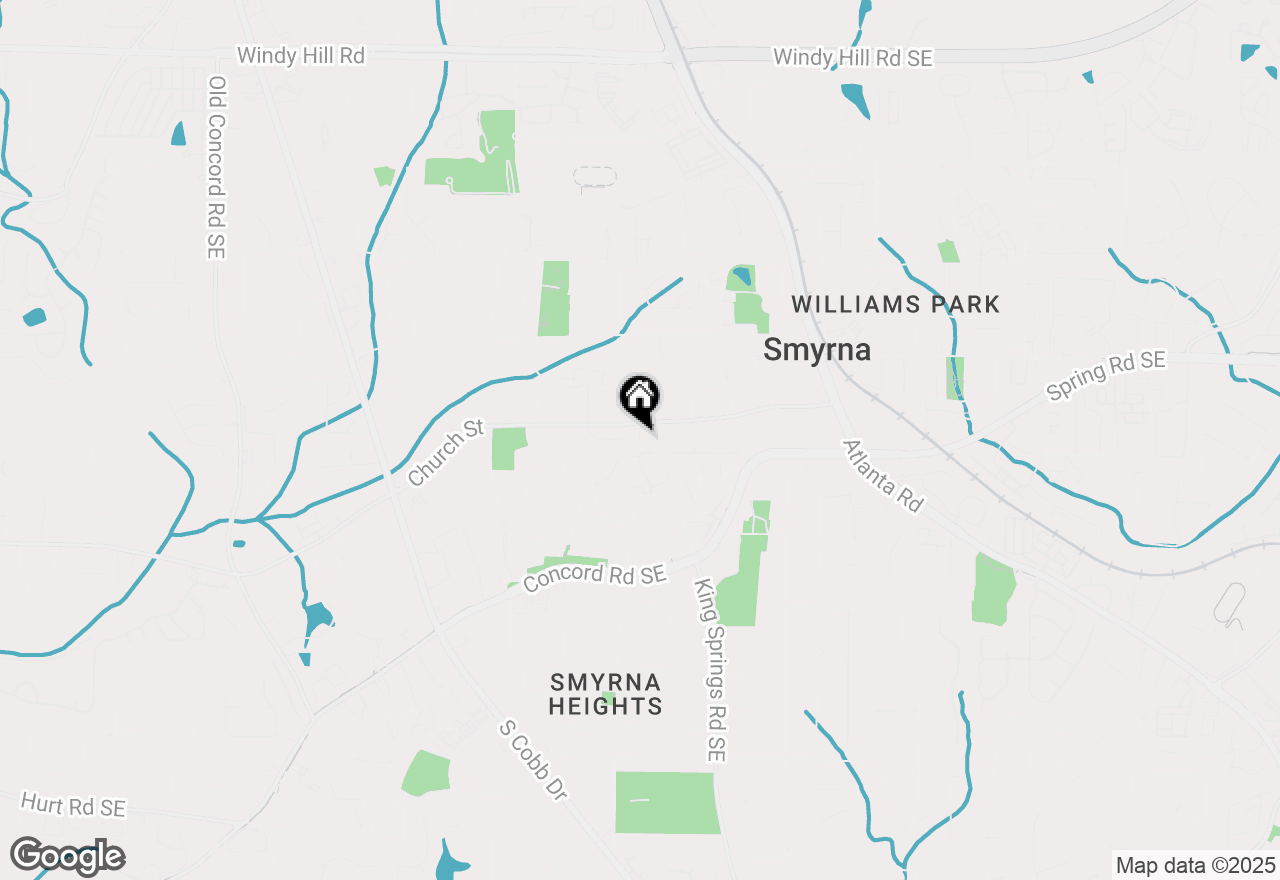 Map of 3028 Trae Court, Smyrna, GA 30080