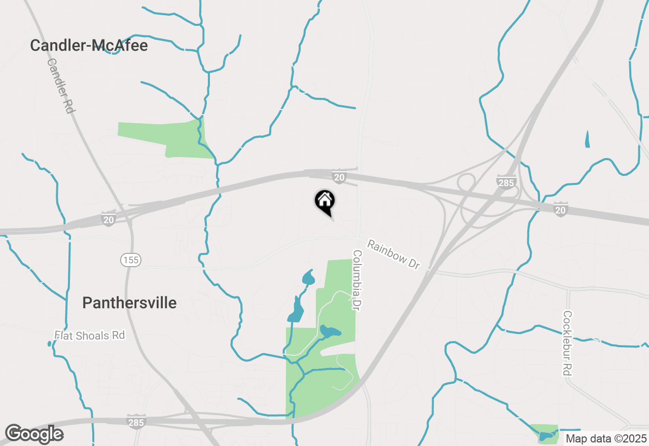 Map of 3231 Abbeywood Drive, Decatur, GA 30034