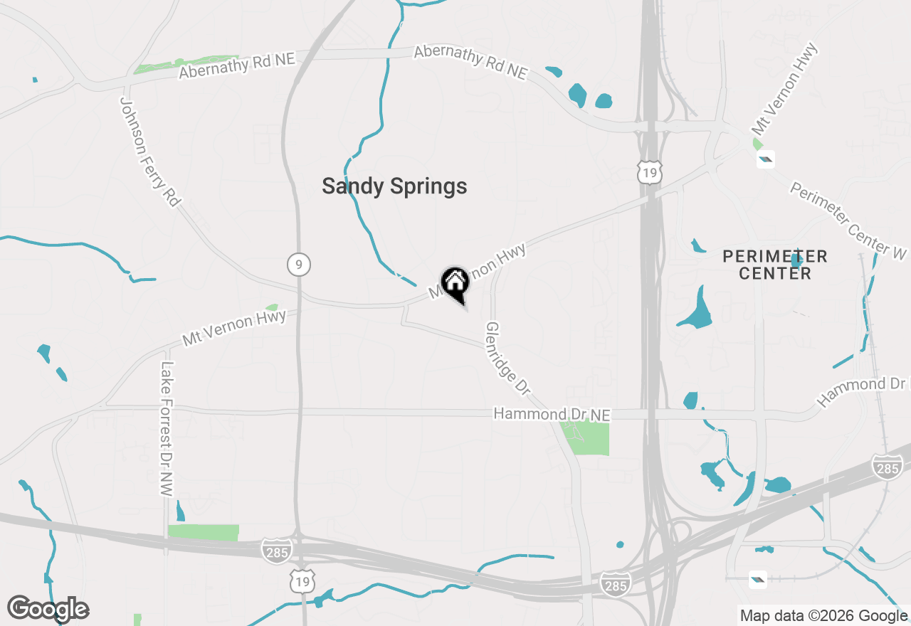 Map of 475 Mount Vernon Highway Ne #A208, Sandy Springs, GA 30328