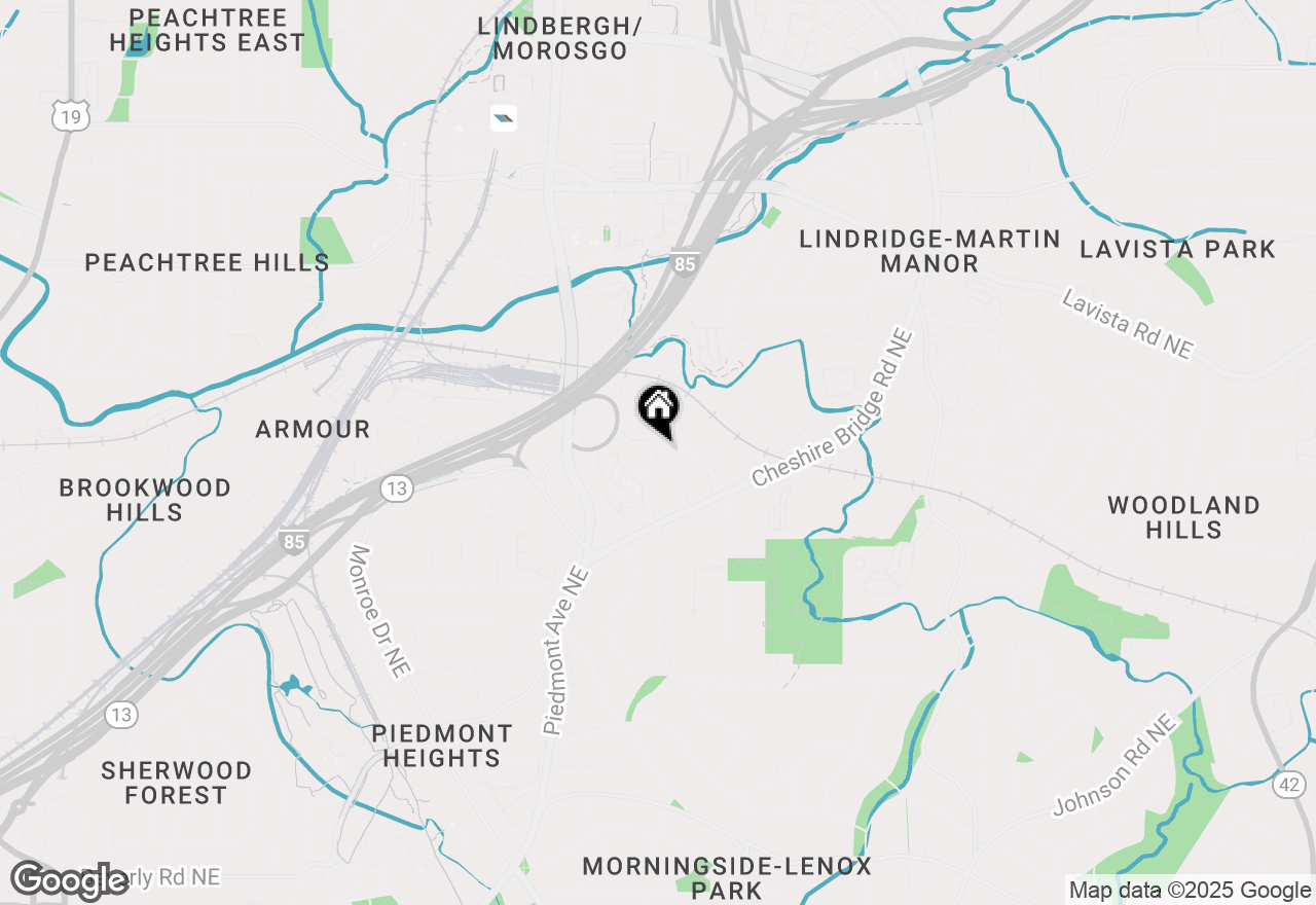 Map of 2067 Telfair Circle #A, Atlanta, GA 30324