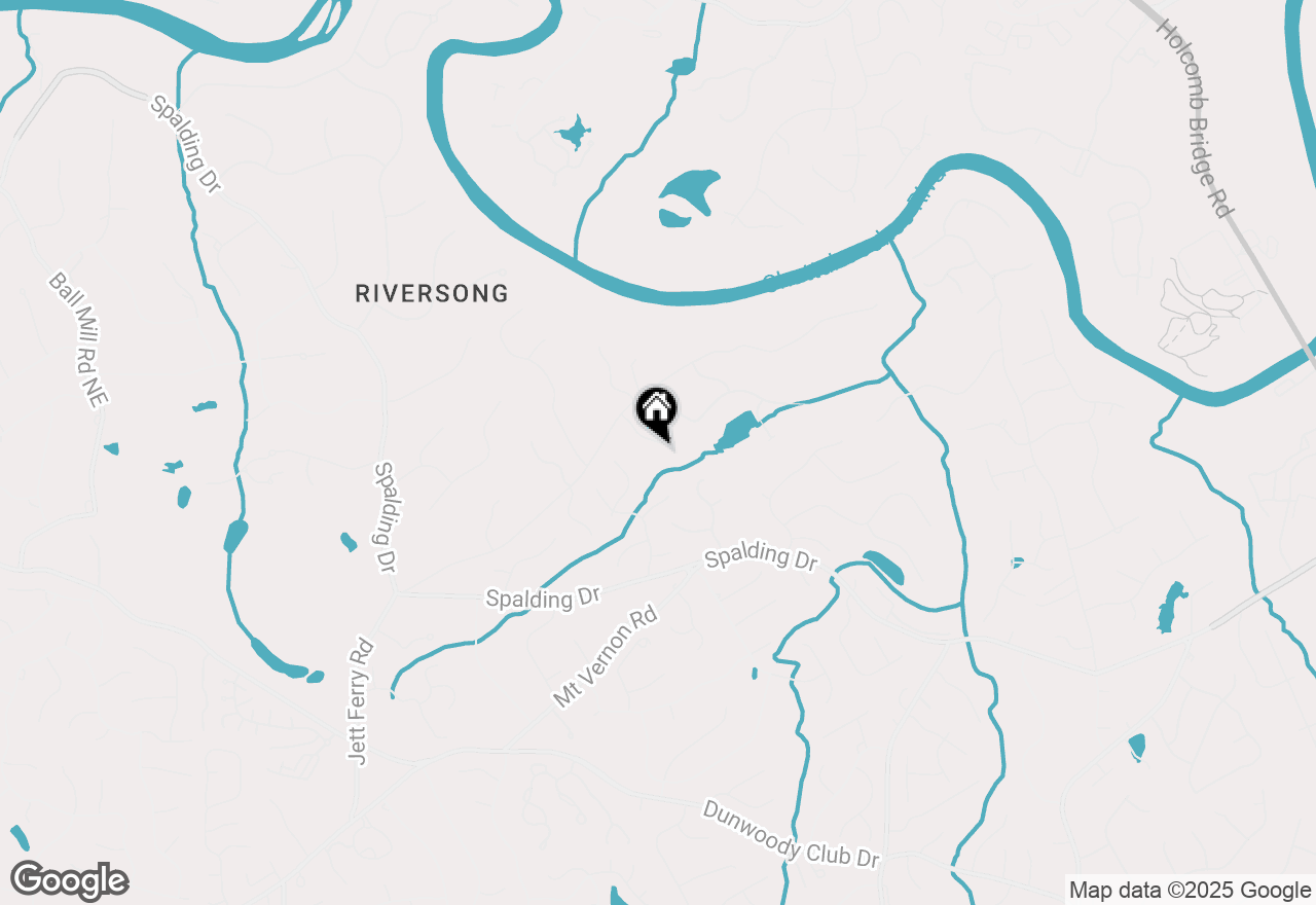 Map of 845 Jett Ferry Manor, Sandy Springs, GA 30350