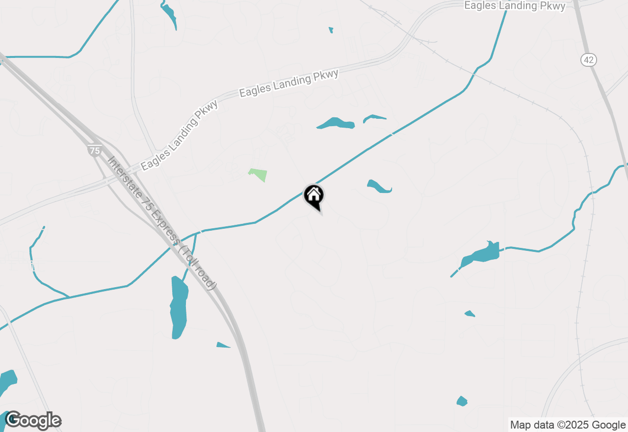 Map of 100 Glen Eagle Way, Mcdonough, GA 30253