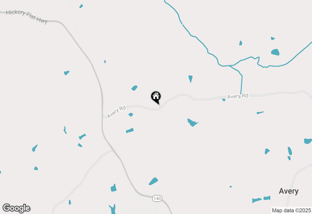 Map of 667 B Avery Road, Canton, GA 30115