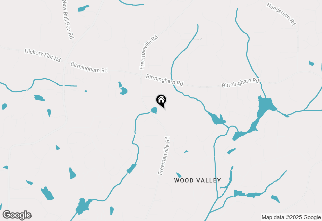 Map of 0 Freemanville Road, Milton, GA 30004