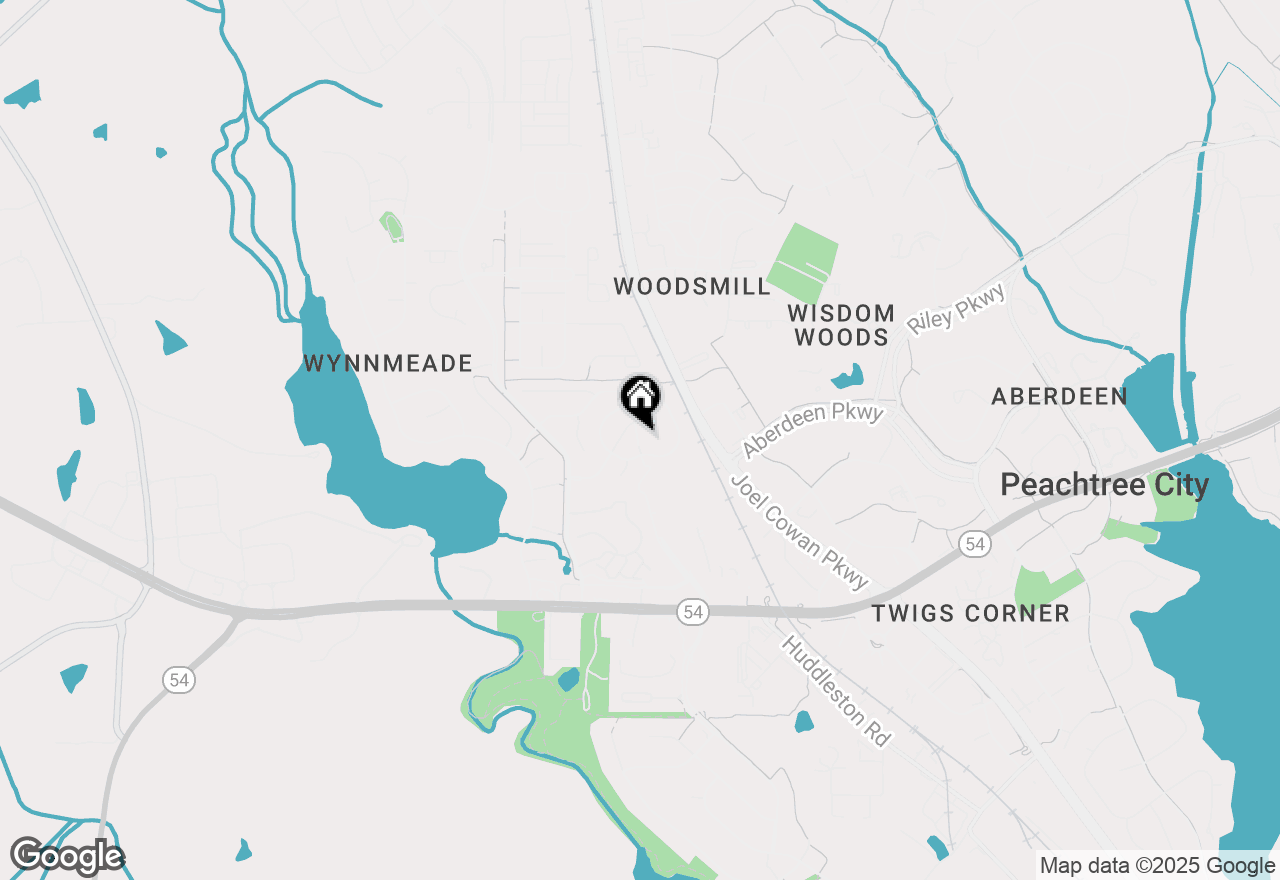 Map of 504 Hollen Court, Peachtree City, GA 30269