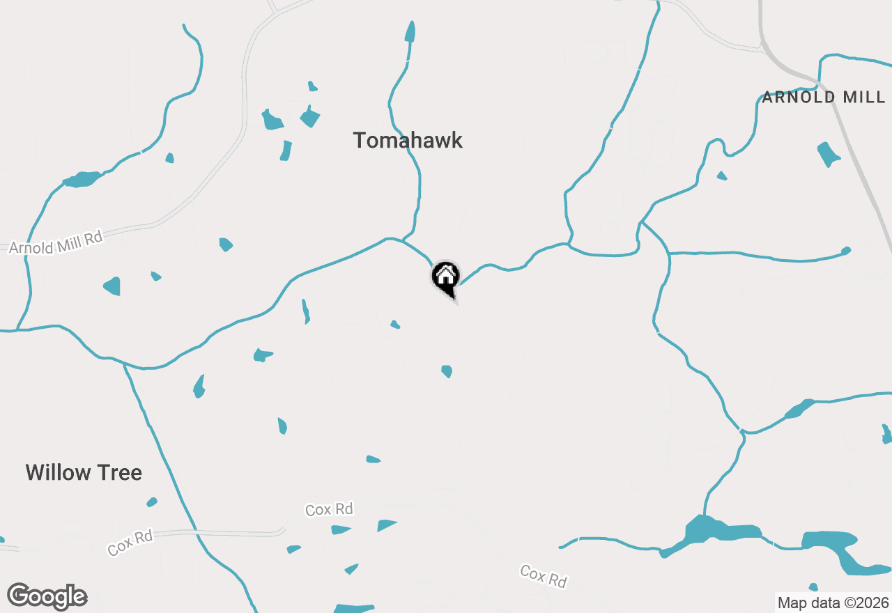 Map of 392 Lum Crowe Road, Roswell, GA 30075