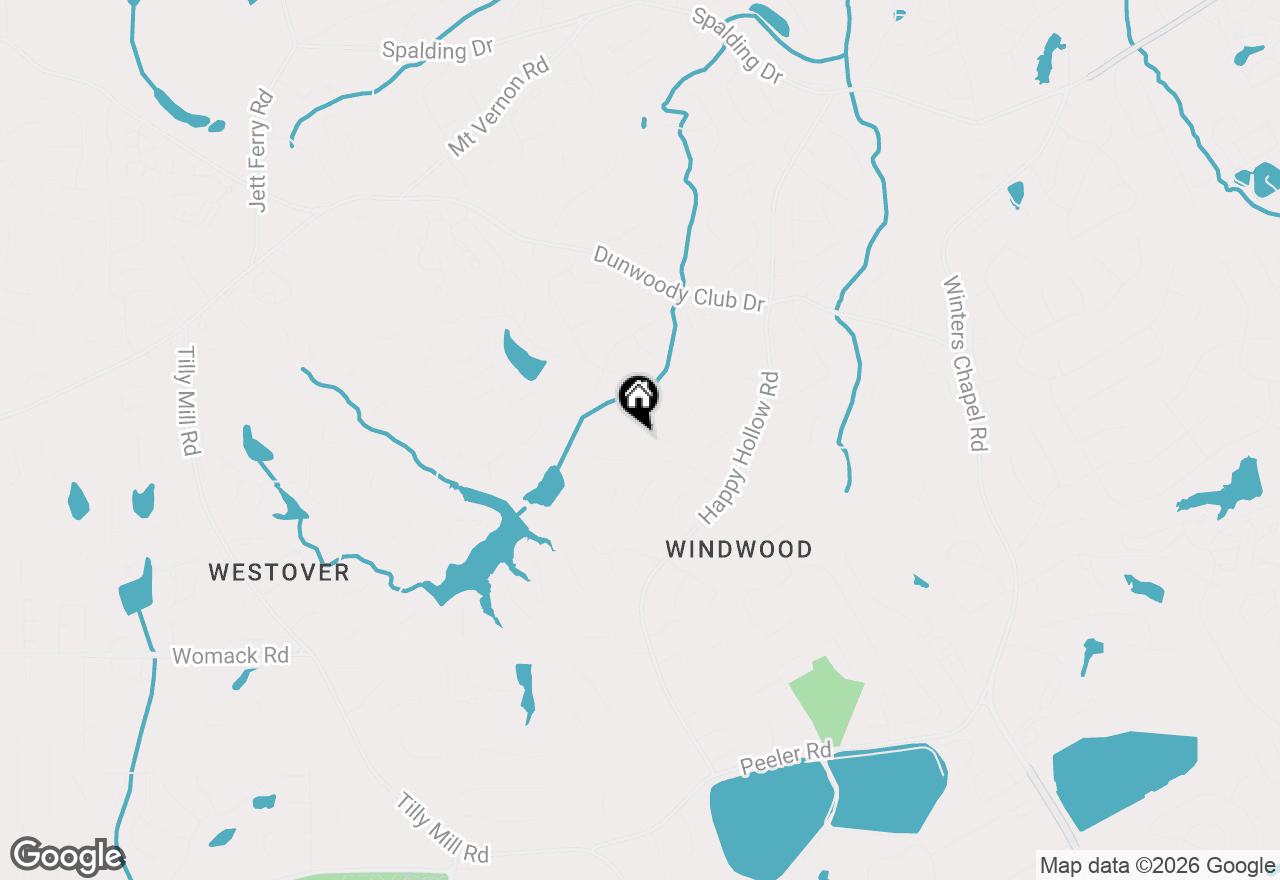 Map of 2322 Kingsland Drive, Atlanta, GA 30360