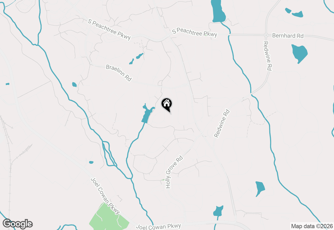 Map of 125 Chadwick Drive, Peachtree City, GA 30269