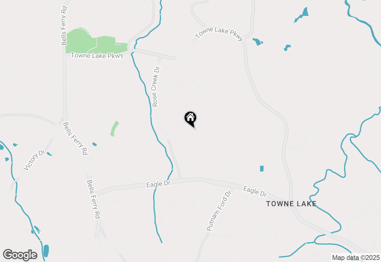 Map of 133 W Putnam Ferry Road, Woodstock, GA 30189
