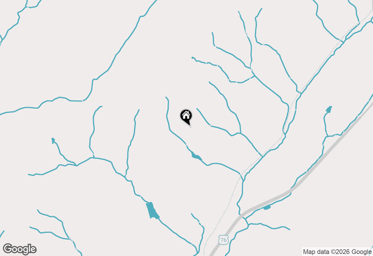 Map of 166 Nantahala Pass Road, Blue Ridge, GA 30513