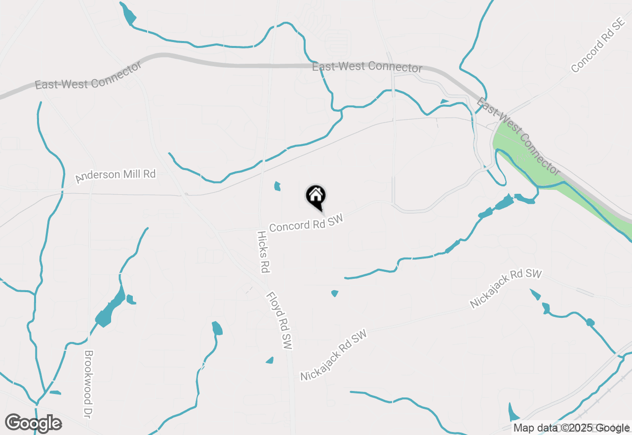 Map of 4487 S Springwood Drive, Smyrna, GA 30082