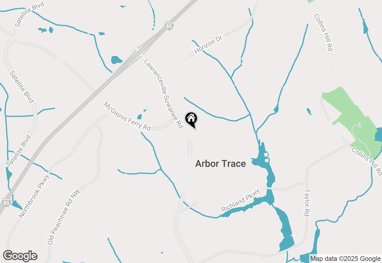 Map of 2528 Brynfield Cove, Suwanee, GA 30024