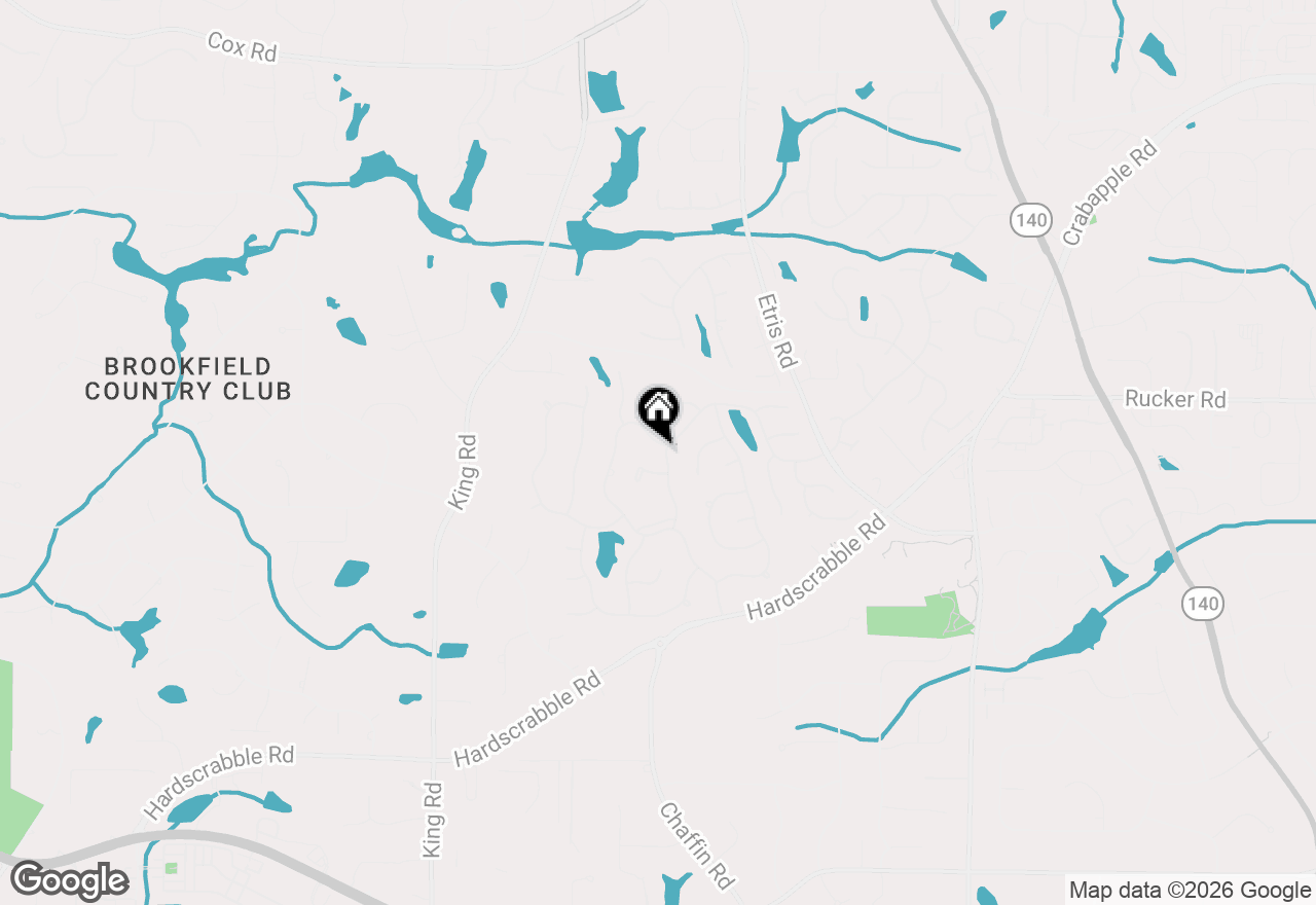 Map of 12080 Magnolia Crescent Drive, Roswell, GA 30075