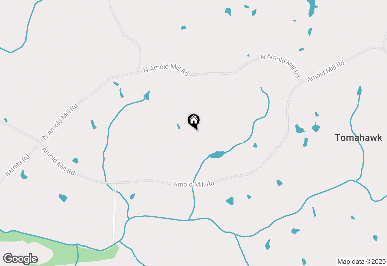 Map of 124 Hunters Mill Road, Woodstock, GA 30188